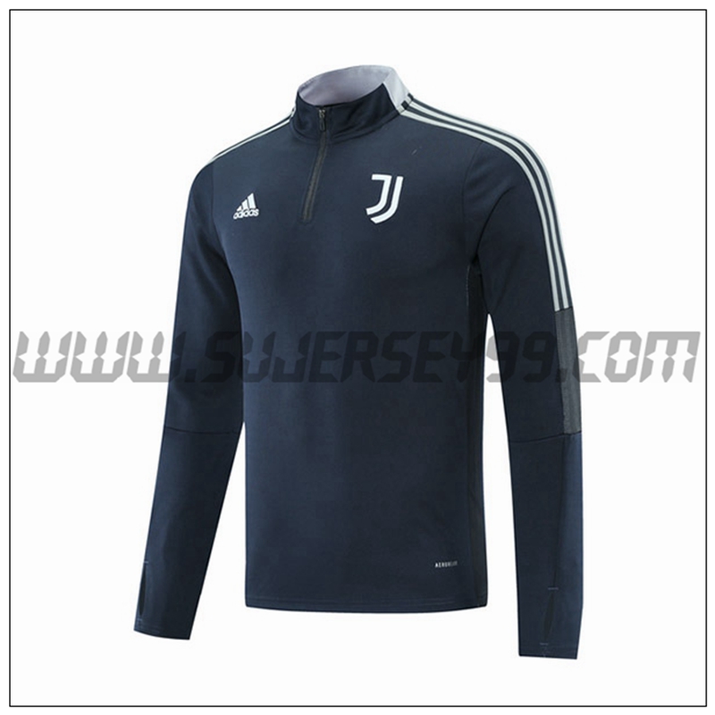 Sudadera Entrenamiento Juventus Azul marino/Blanco 2021 2022