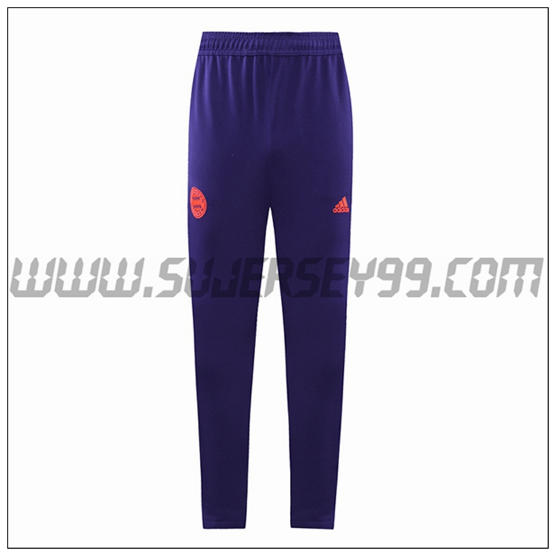 Pantalones Entrenamiento Bayern Munich Purpura 2021 2022