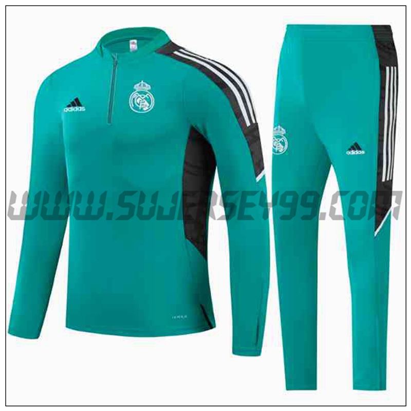 Chandal del Real Madrid Verde/Negro 2021 2022