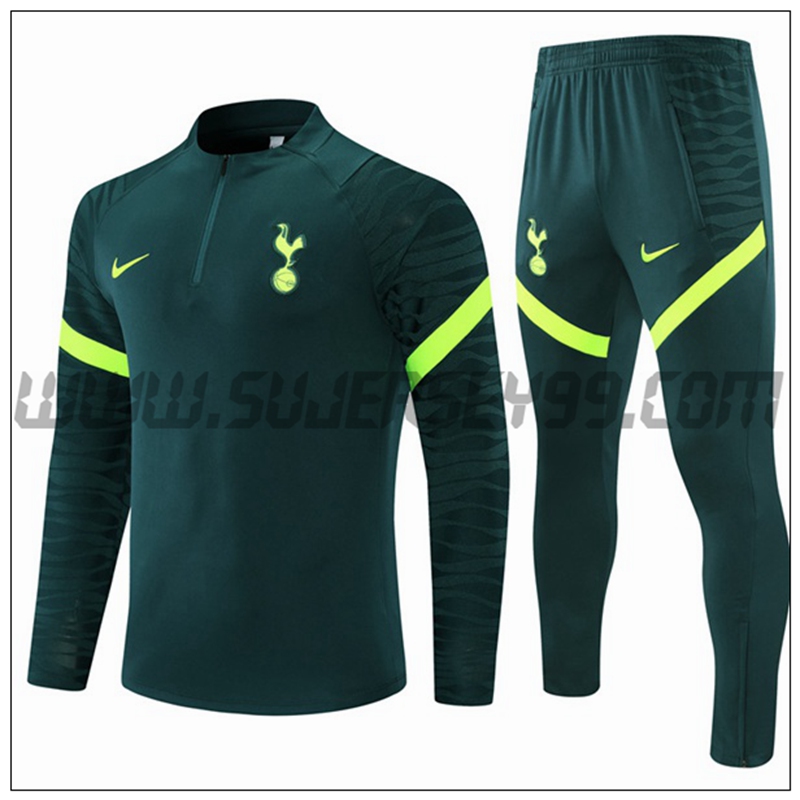 Chandal del Tottenham Hotspur Verde Oscuro 2021 2022