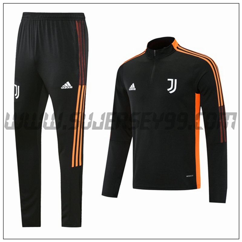 Chandal del Juventus Negro/Naranja 2021 2022