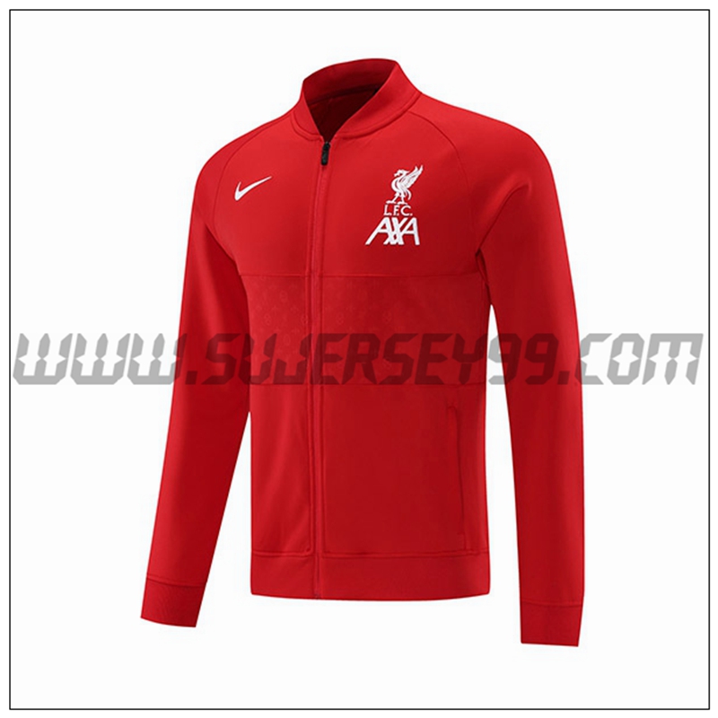 Chaqueta Futbol FC Liverpool Rojo 2021 2022