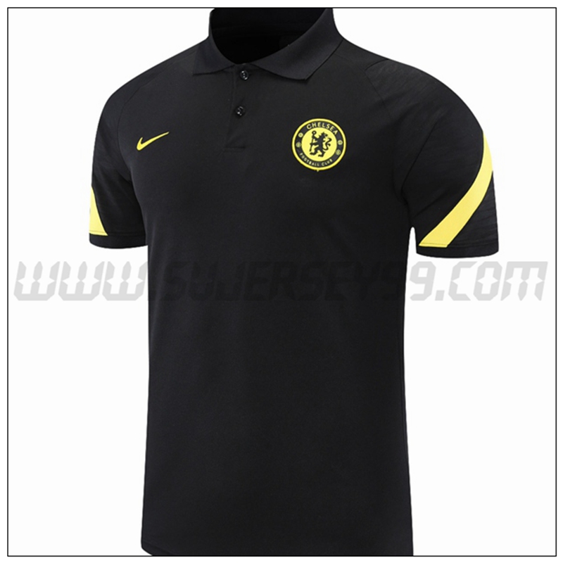 Polo Futbol FC Chelsea Blanco/Rojo 2021 2022