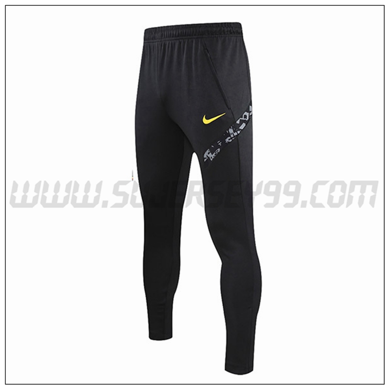 Pantalones Entrenamiento FC Barcelona Negro/Gris 2021 2022