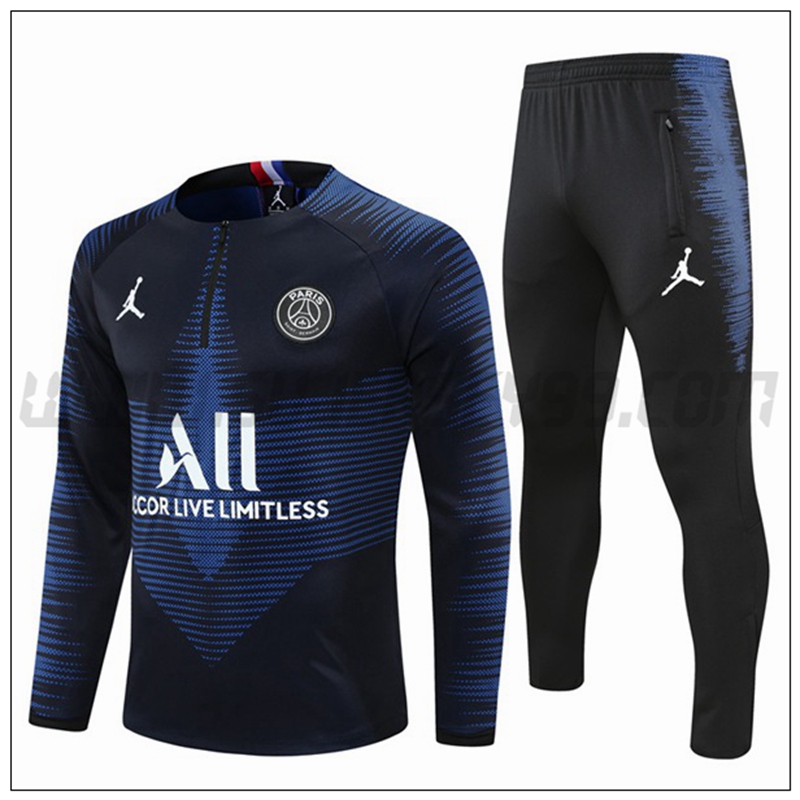 Chandal del Jordan PSG Azul/Negro 2021 2022