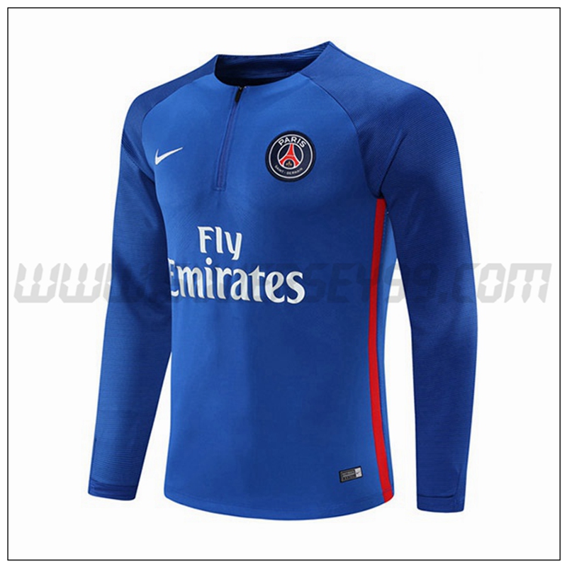 Sudadera Entrenamiento Jordan PSG Azul 2016/2017