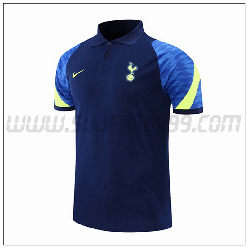 Polo Futbol Tottenham Hotspur Azul Marino/Verde 2021 2022