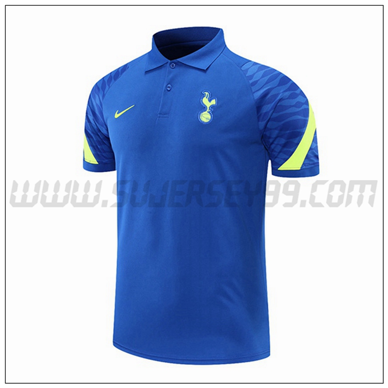 Polo Futbol Tottenham Hotspur Azul/Verde 2021 2022