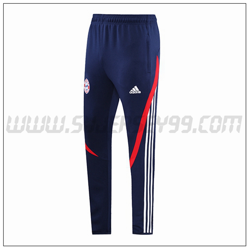 Pantalones Entrenamiento Bayern Munich Rojo/Blanco/Azul Marino 2021 2022