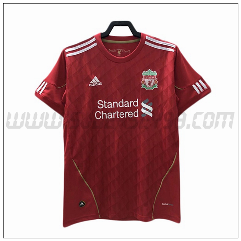 Primera Camiseta Futbol FC Liverpool Retro 2011/2012