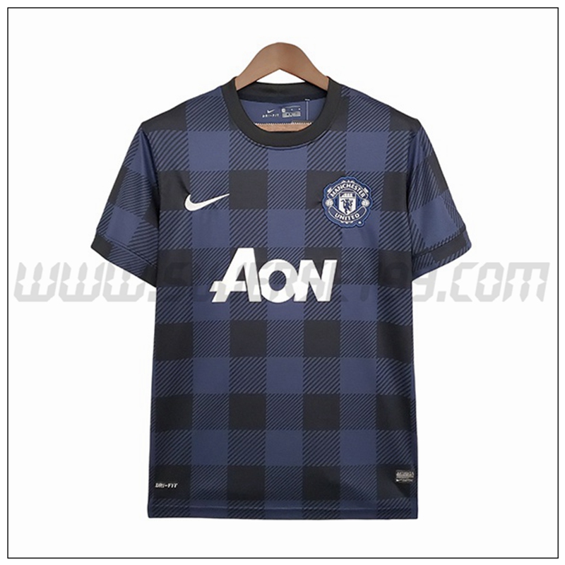 Tercera Camiseta Futbol Manchester United Retro 2013/2014
