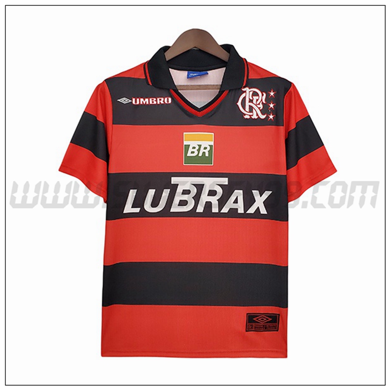 Primera Camiseta Futbol Flamengo Retro 1999