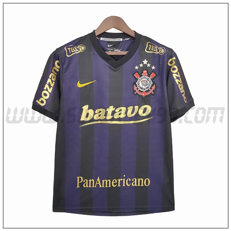 Segunda Camiseta Futbol Corinthians Retro 2009/2010