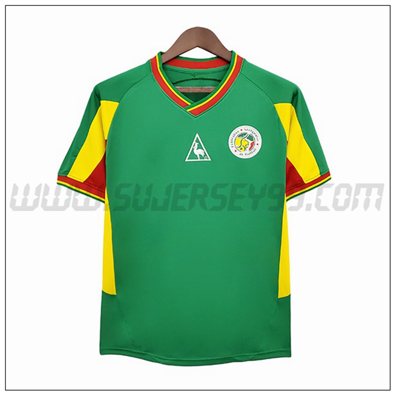 Primera Camiseta Futbol Senegal Retro 2002