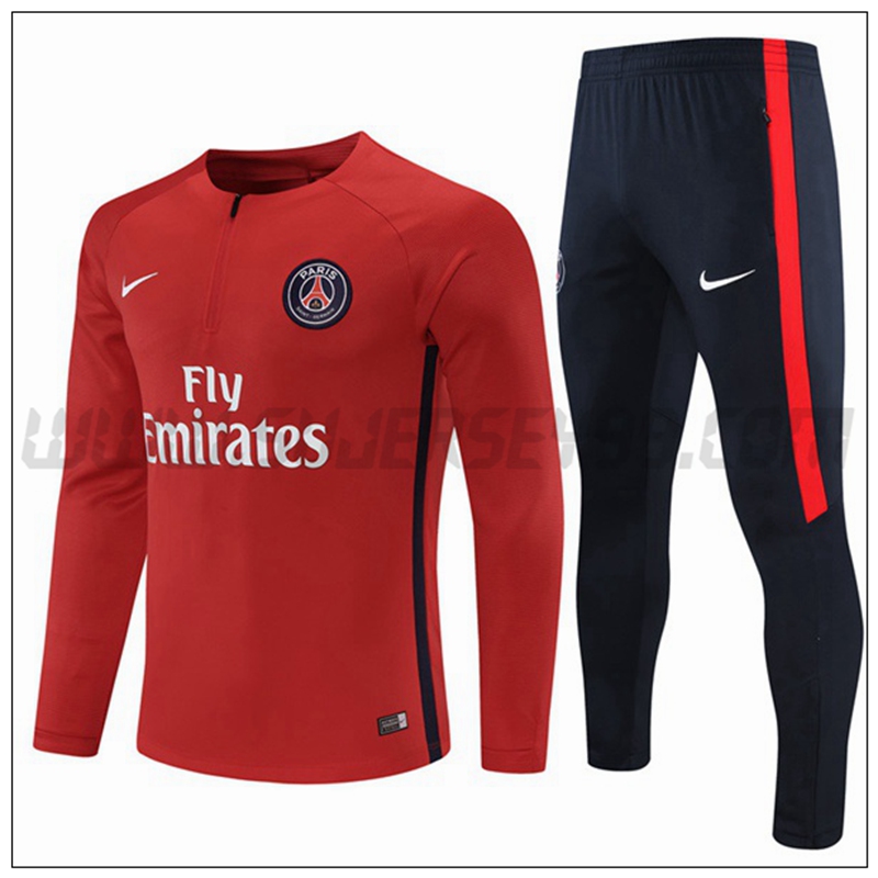 Chandal del Jordan PSG Rojo 2016/2017