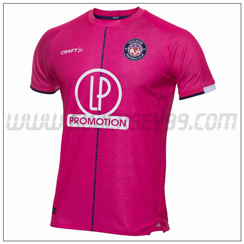 Segunda Camiseta Futbol Toulouse 2021 2022