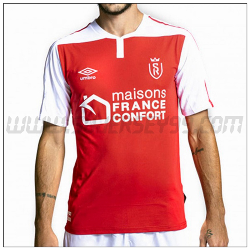 Primera Camiseta Futbol Stade de Reims 2021 2022