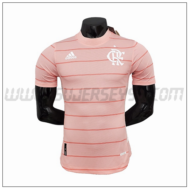 Camiseta Futbol Flamengo Rosa Edición Especial 2021 2022