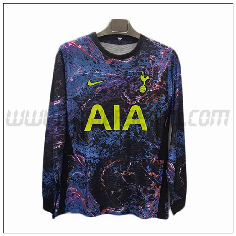 Segunda Camiseta Futbol Tottenham Hotspurs Manga Larga 2021 2022