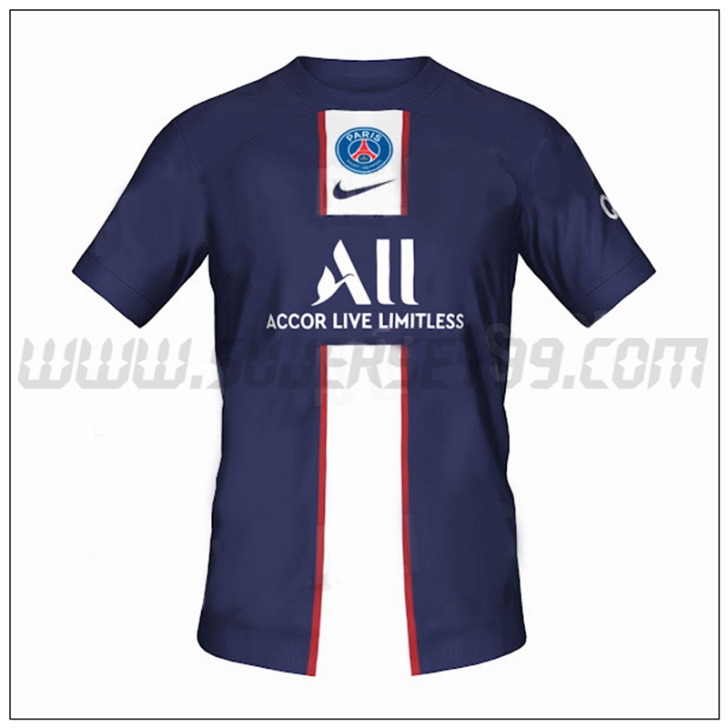 Camiseta Futbol Jordan PSG Versión de estreno 2021 2022