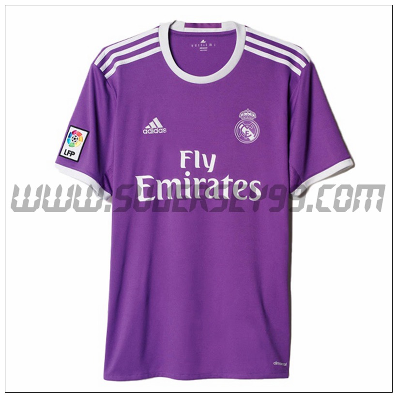 Camiseta Futbol Real Madrid Retro Segunda 2016/2017