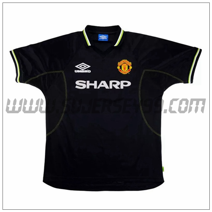 Camiseta Futbol Manchester United Retro Tercera 1998/1999