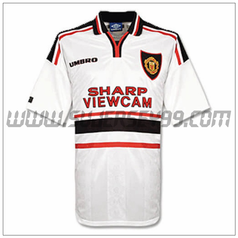 Camiseta Futbol Manchester United Retro Segunda 1997/1999