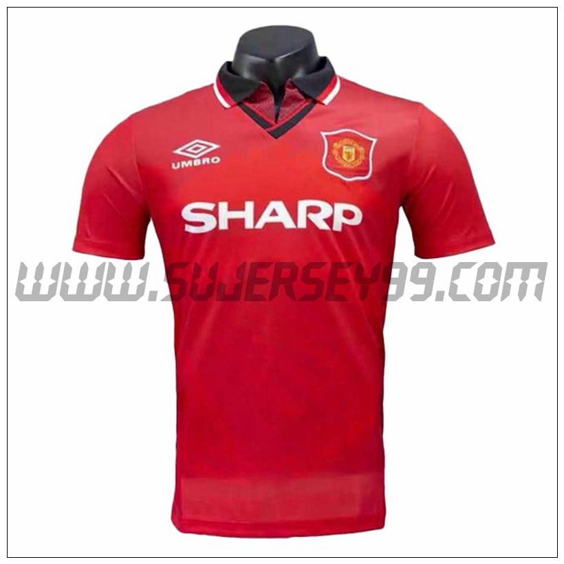 Camiseta Futbol Manchester United Retro Primera 1994/1996