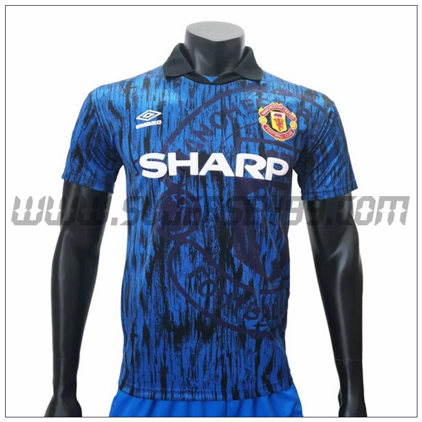 Camiseta Futbol Manchester United Retro Segunda 1992/1993