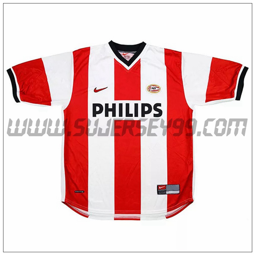 Camiseta Futbol PSV Eindhoven Retro Primera 1998/2000