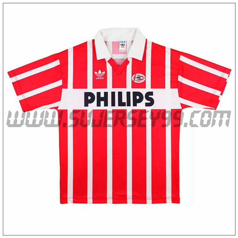 Camiseta Futbol PSV Eindhoven Retro Primera 1990/1992