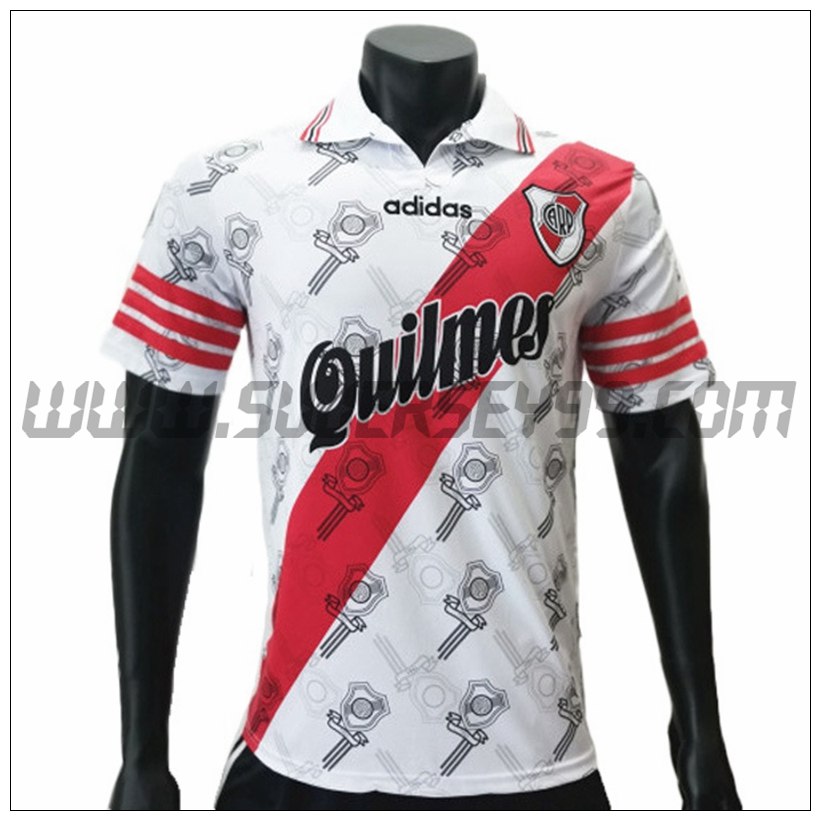 Camiseta Futbol River Plate Retro Primera 1996