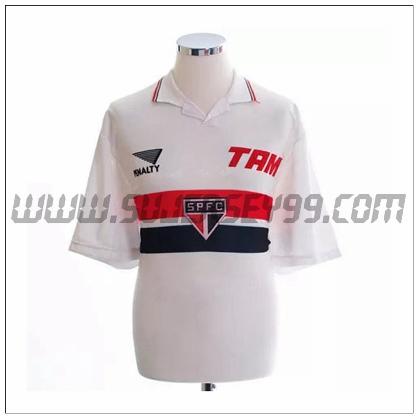 Camiseta Futbol Sao Paulo FC Retro Primera 1993
