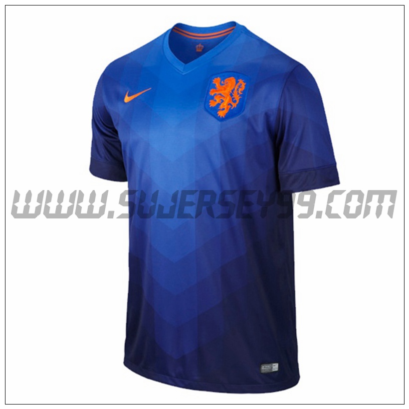 Camiseta Futbol Países Bajos Retro Segunda 2014