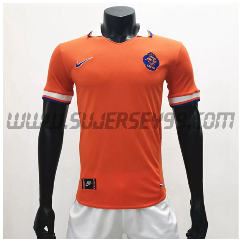 Camiseta Futbol Países Bajos Retro Primera 1997/1998