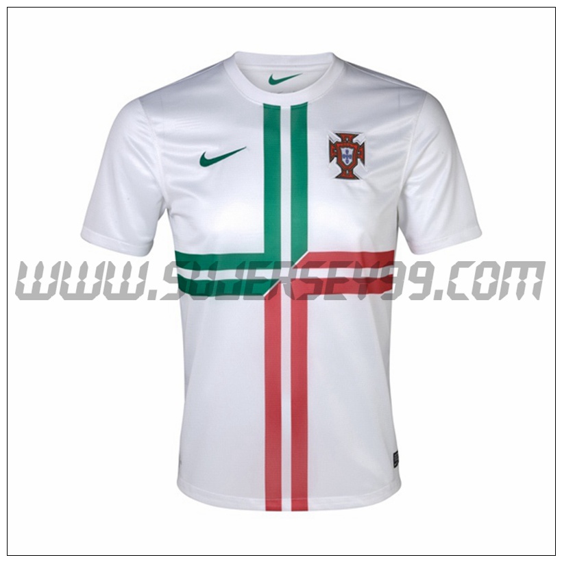 Camiseta Futbol Portugal Retro Segunda 2012/2013