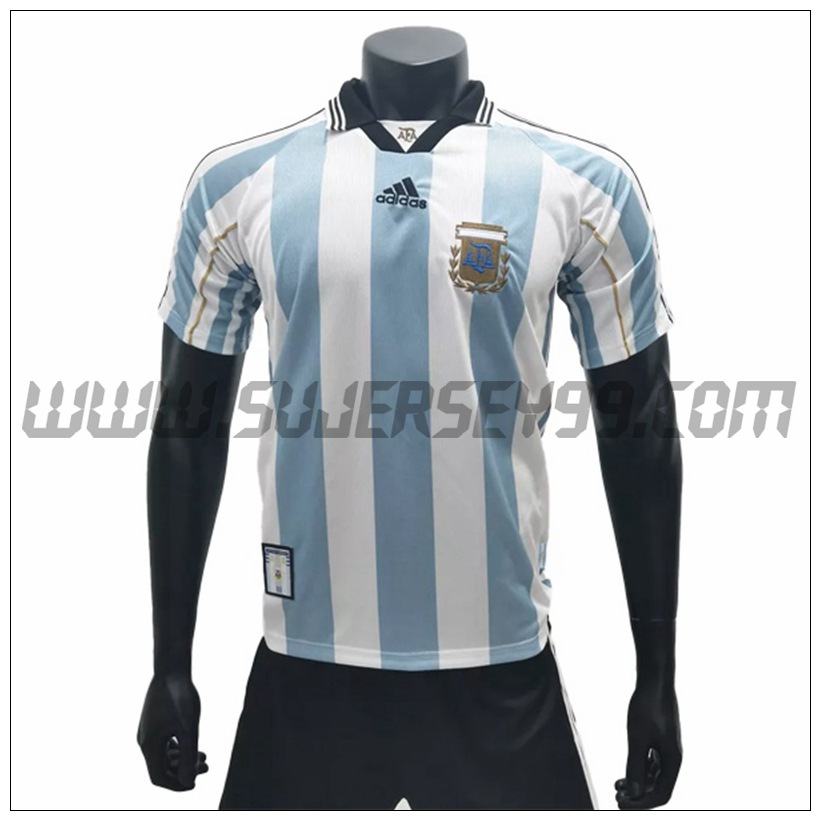 Camiseta Futbol Argentina Retro Primera 1998