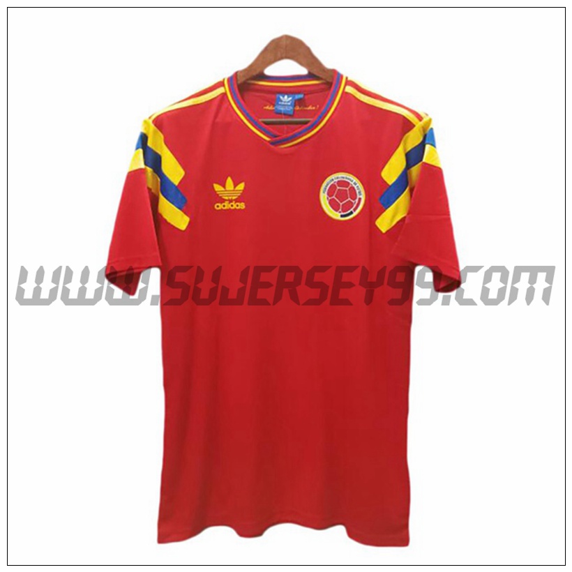 Camiseta Futbol Colombia Retro Segunda 1990