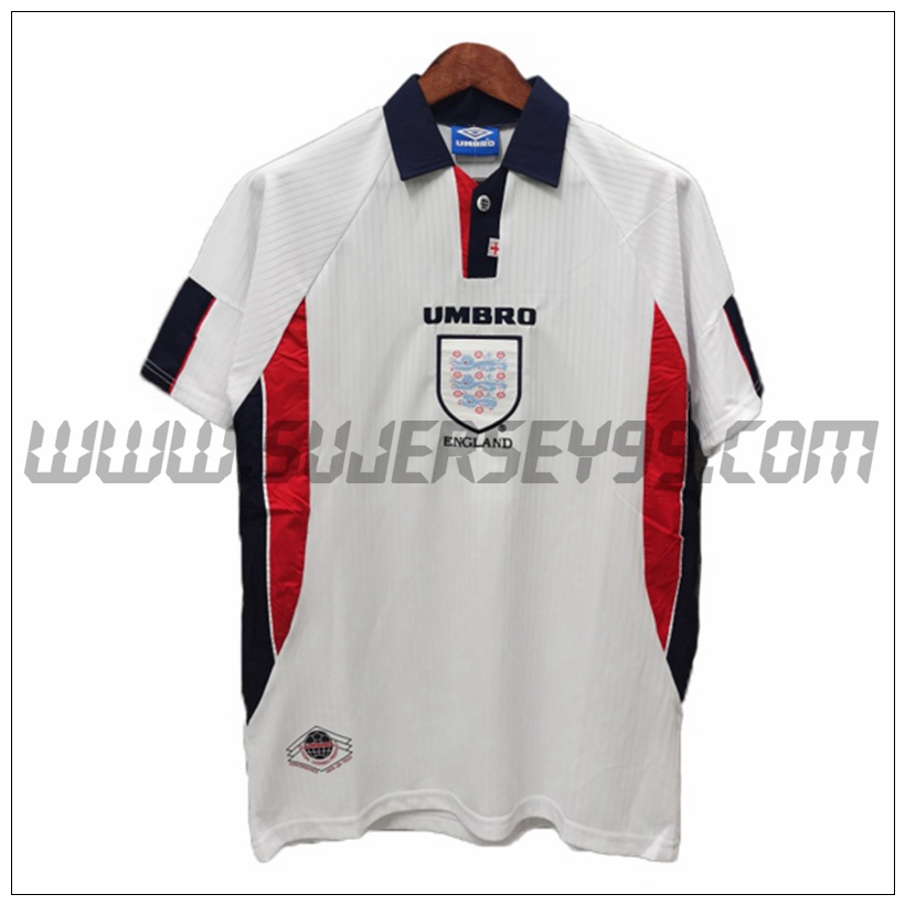 Camiseta Futbol Inglaterra Retro Primera 1998