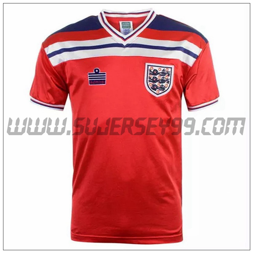 Camiseta Futbol Inglaterra Retro Segunda 1980/1983