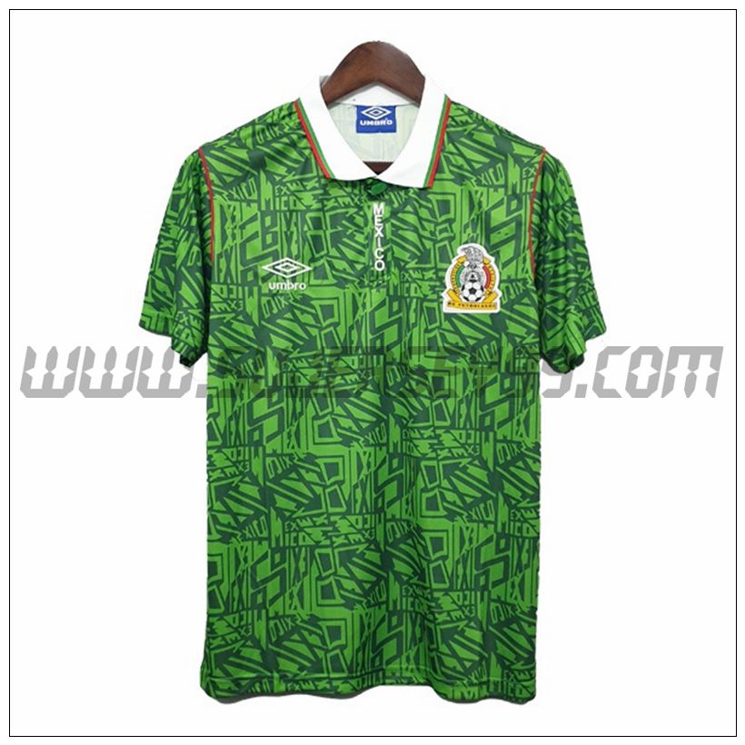 Camiseta Futbol México Retro Primera 1994