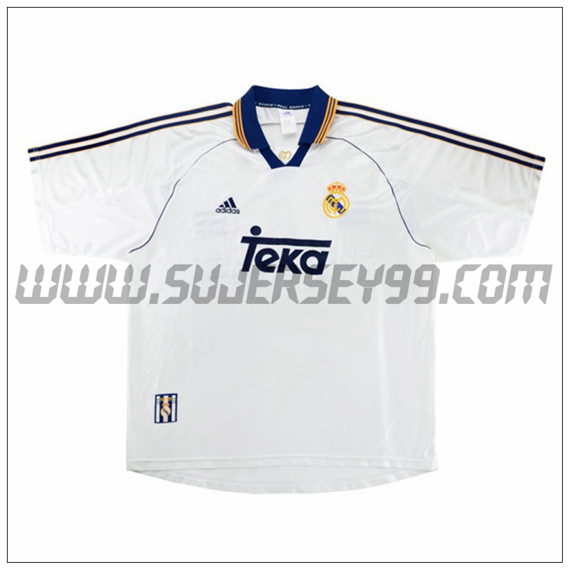 Camiseta Futbol Real Madrid Retro Primera 1998/2000