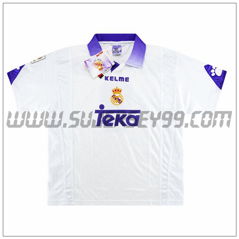 Camiseta Futbol Real Madrid Retro Primera 1997/1998