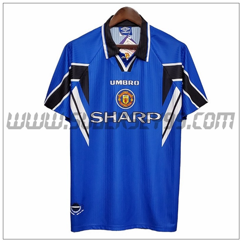 Camiseta Futbol Manchester United Retro Tercera 1996/1997