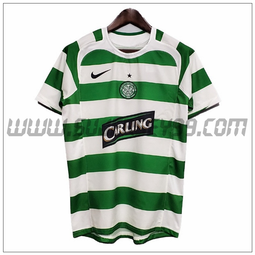 Camiseta Futbol Celtic FC Retro Primera 2005/2006