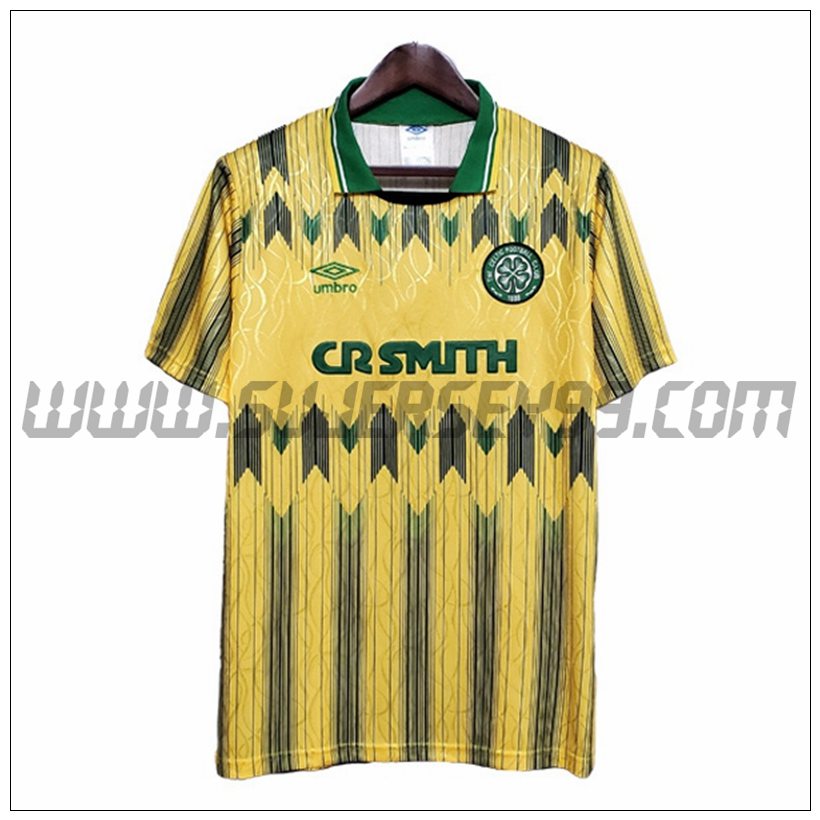 Camiseta Futbol Celtic FC Retro Segunda 1991/1992