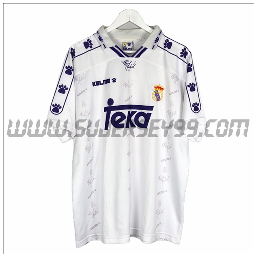 Camiseta Futbol Real Madrid Retro Primera 1994/1996