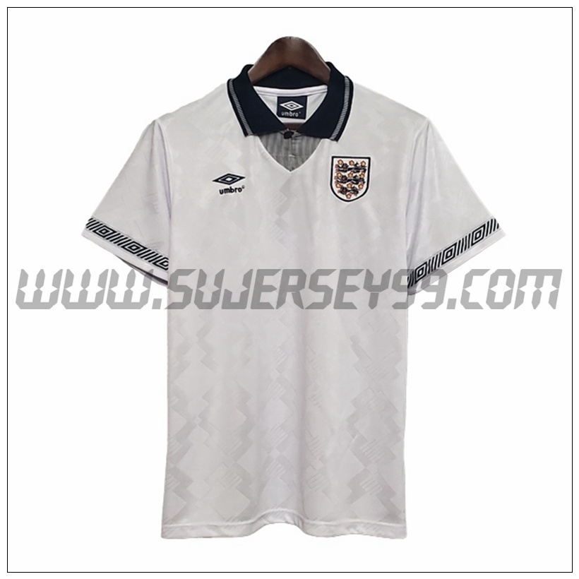 Camiseta Futbol Inglaterra Retro Primera 1990
