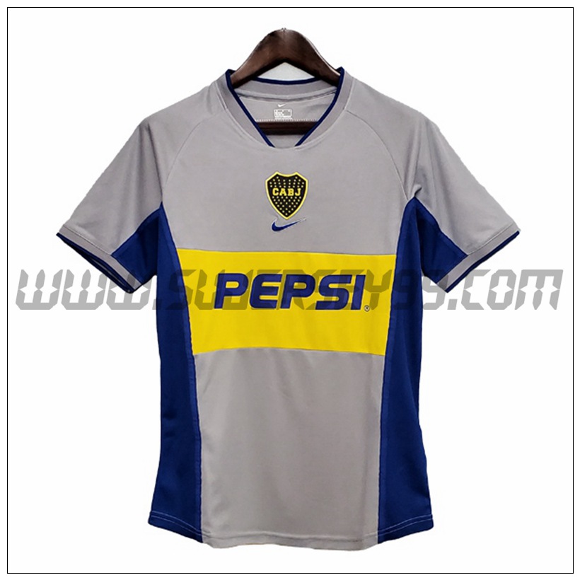 Camiseta Futbol Boca Juniors Retro Segunda 2002