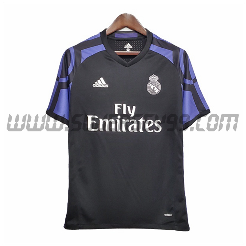 Camiseta Futbol Real Madrid Retro Tercera 2015/2016